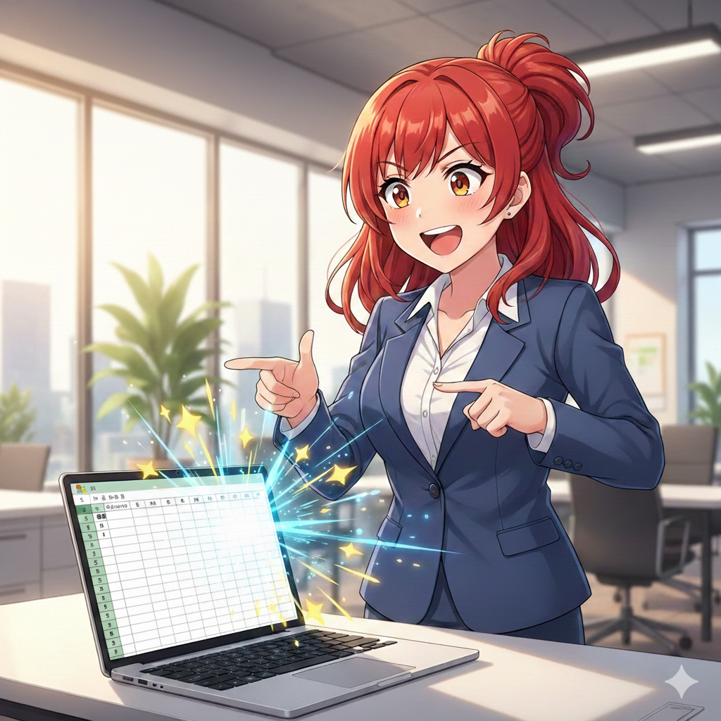 【No.40】Excel時短術｜姓名分割に1秒もかけない！魔法の「フラッシュフィル」