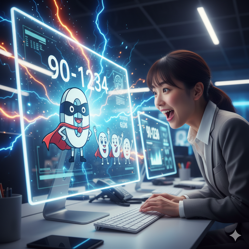 【No.44】Excel時短術｜消える「0」の怪奇現象を封印せよ！👻✨