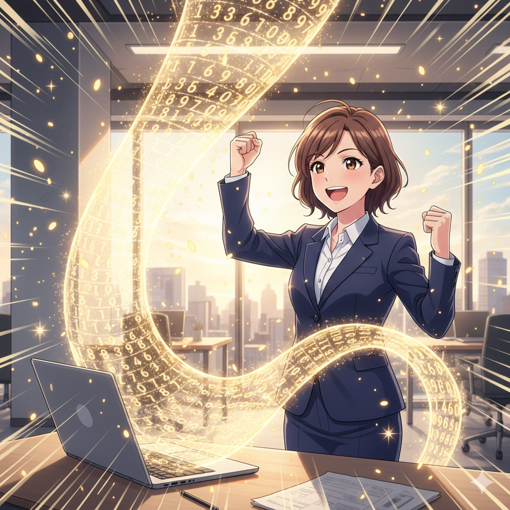 【No.51】Excel時短術｜まだ手入力してるの？「連続数字」を秒速で召喚する神技！