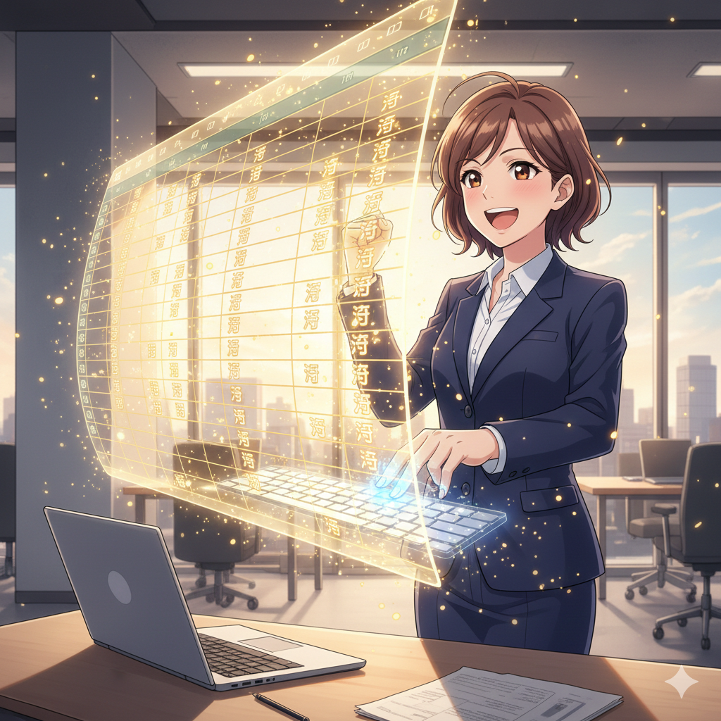 【No.53】Excel時短術｜同じ文字を何度も打つのは卒業！「Ctrl + Enter」で全セル同時着火！