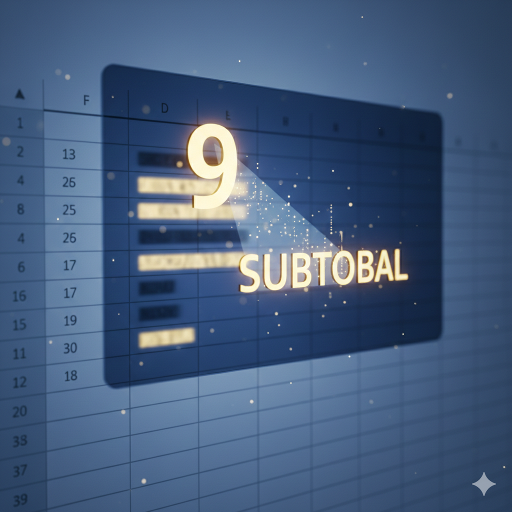【No.61】Excel時短術｜「フィルタの壁」を突き抜ける！SUBTOTAL関数で集計ミスを撲滅！✨