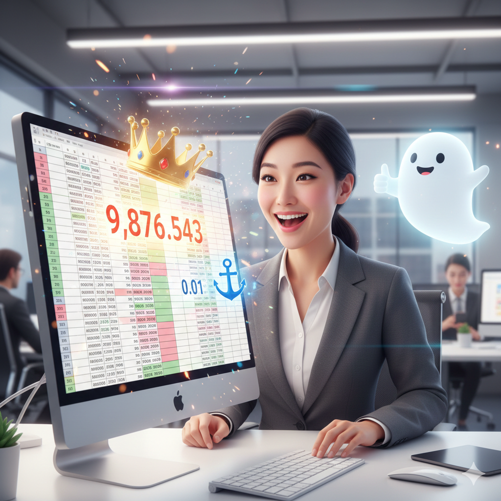 【No.65】Excel時短術｜一瞬で「最高」と「最低」を見抜く！視力の無駄遣いをゼロにする神関数