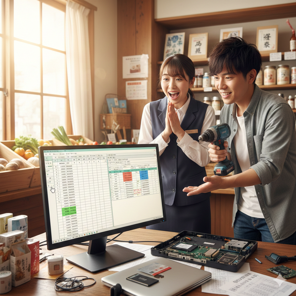 11.【DXコンサル奮闘記】道の駅DX編 🚗💨Excel地獄からの脱却とExment導入への道。現場のPC環境整備から始まる5カ年計画