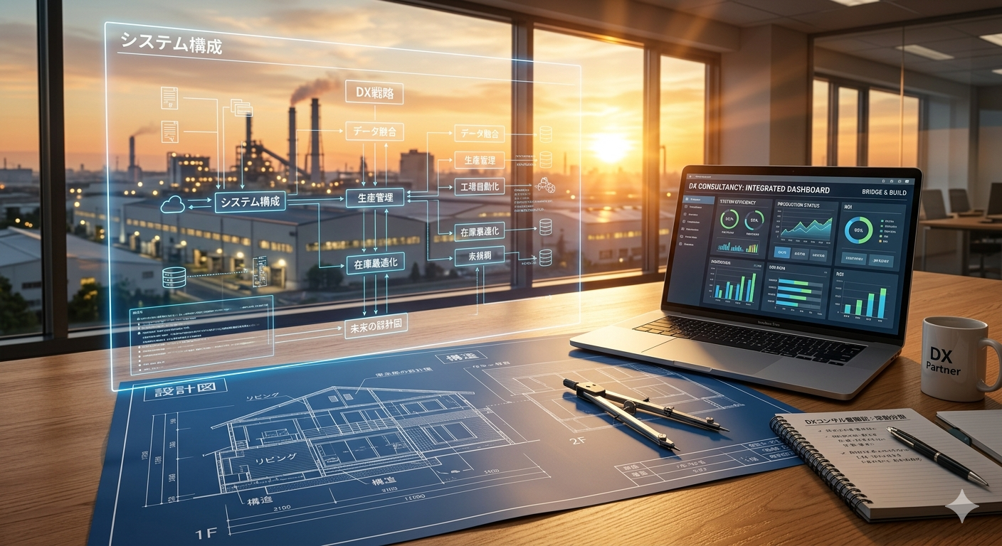 16.【DXコンサル奮闘記】自動車部品メーカー編🚗💨「技術」があればDXは成功するのか？システム選定を「家づくり」に例えて見えた本質