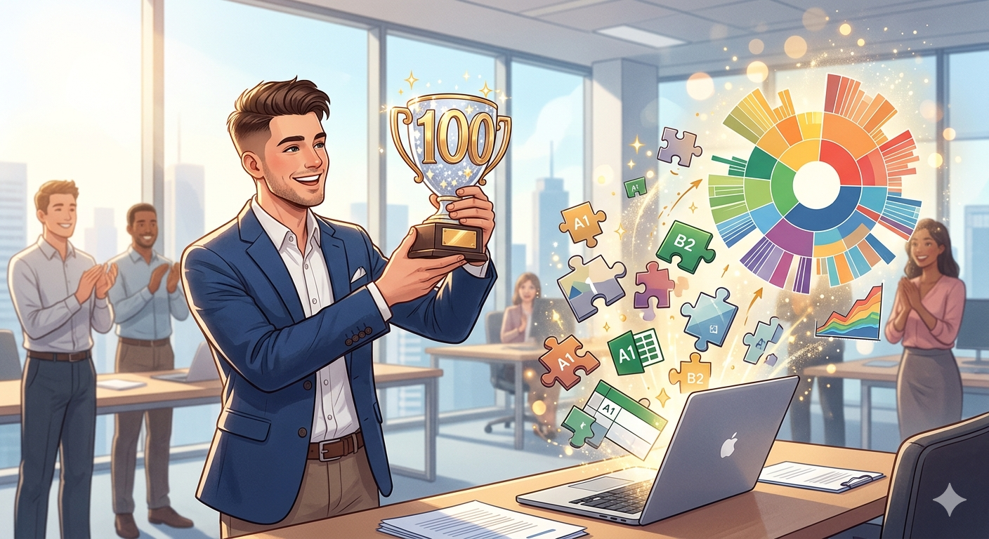 【No.100】Excel時短術｜さらば、セルの結合！データをピシッと整える「空白埋め」の魔法