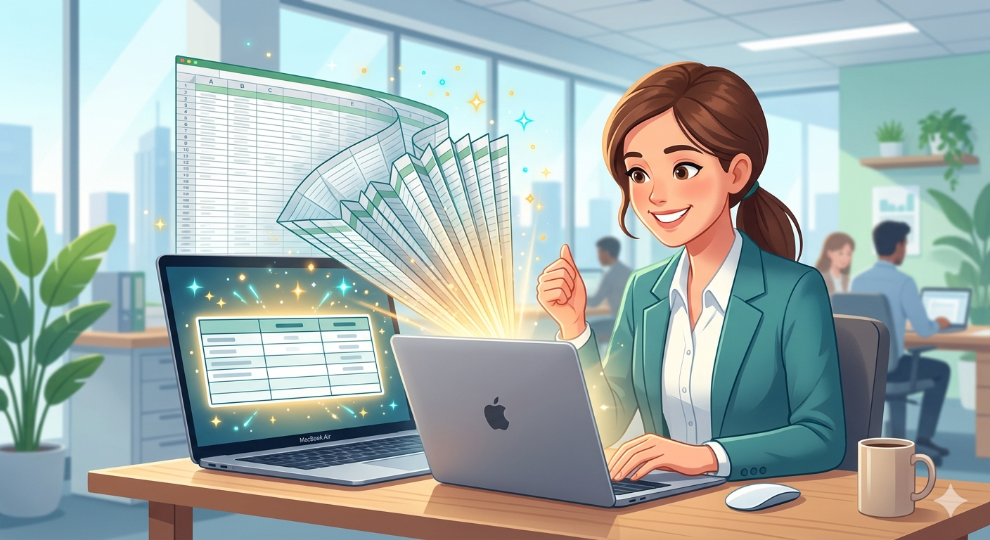 【No.103】Excel時短術｜非表示はもう卒業！表が劇的にスッキリする「グループ化」の魔術