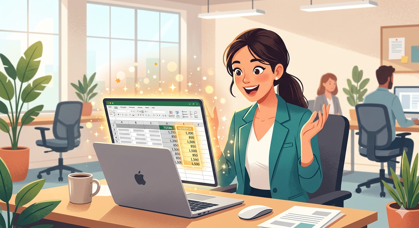 【No.96】Excel時短術｜もう目がしょぼしょぼしない！数値を自動で目立たせる「条件付き書式」の魔法