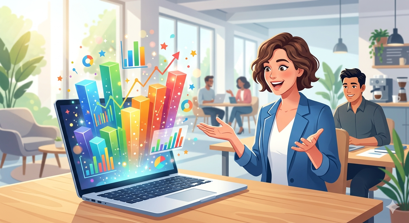 【No.97】Excel時短術｜数字が「見える」！一瞬でグラフ化するデータバーの衝撃