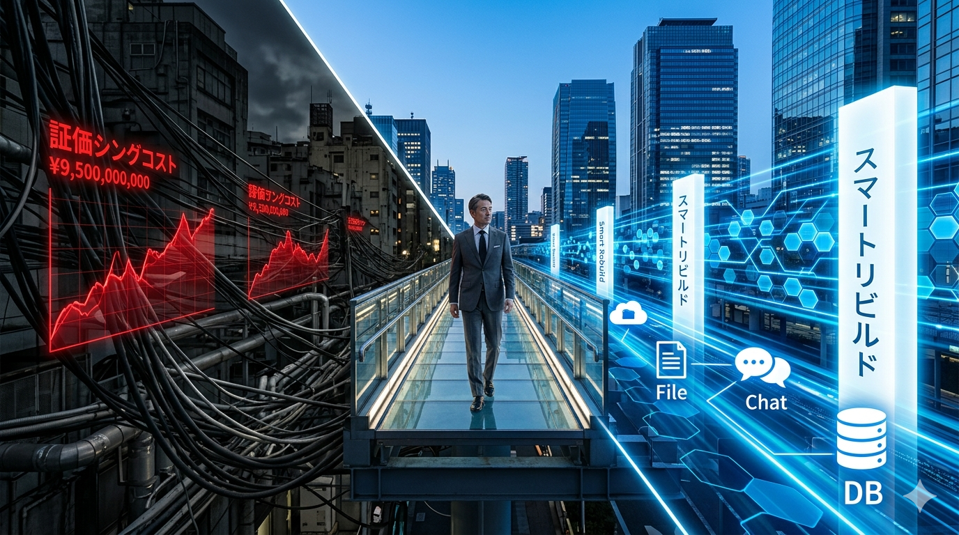 19.M&A後のシステム統合を「コストの罠」にしない。Smart Rebuildで実現する、デジタル赤字脱却の処方箋