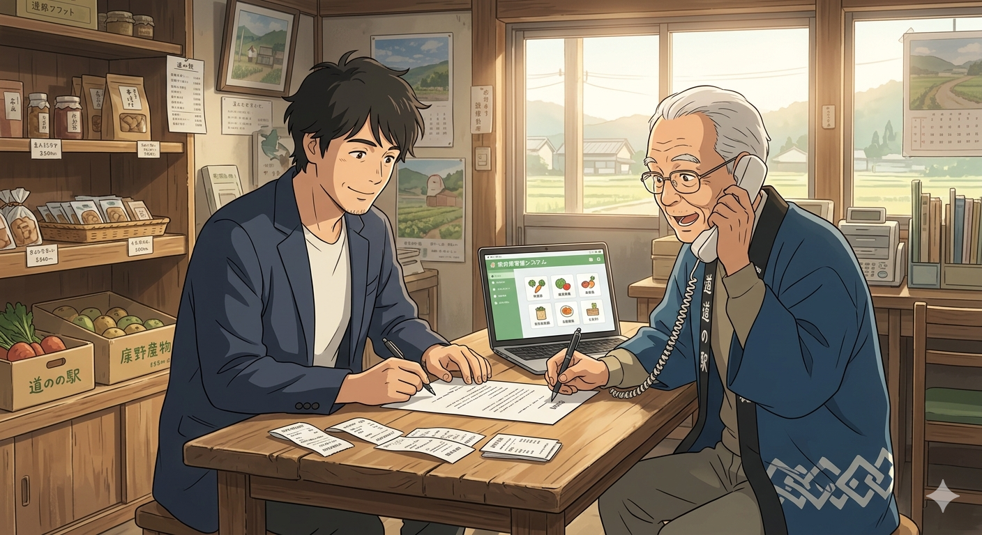 24.【DXコンサル奮闘記】道の駅編🚗予算オーバーでも「あなたがいい」。道の駅の駅長が電話を握りしめて伝えた信頼の形😂