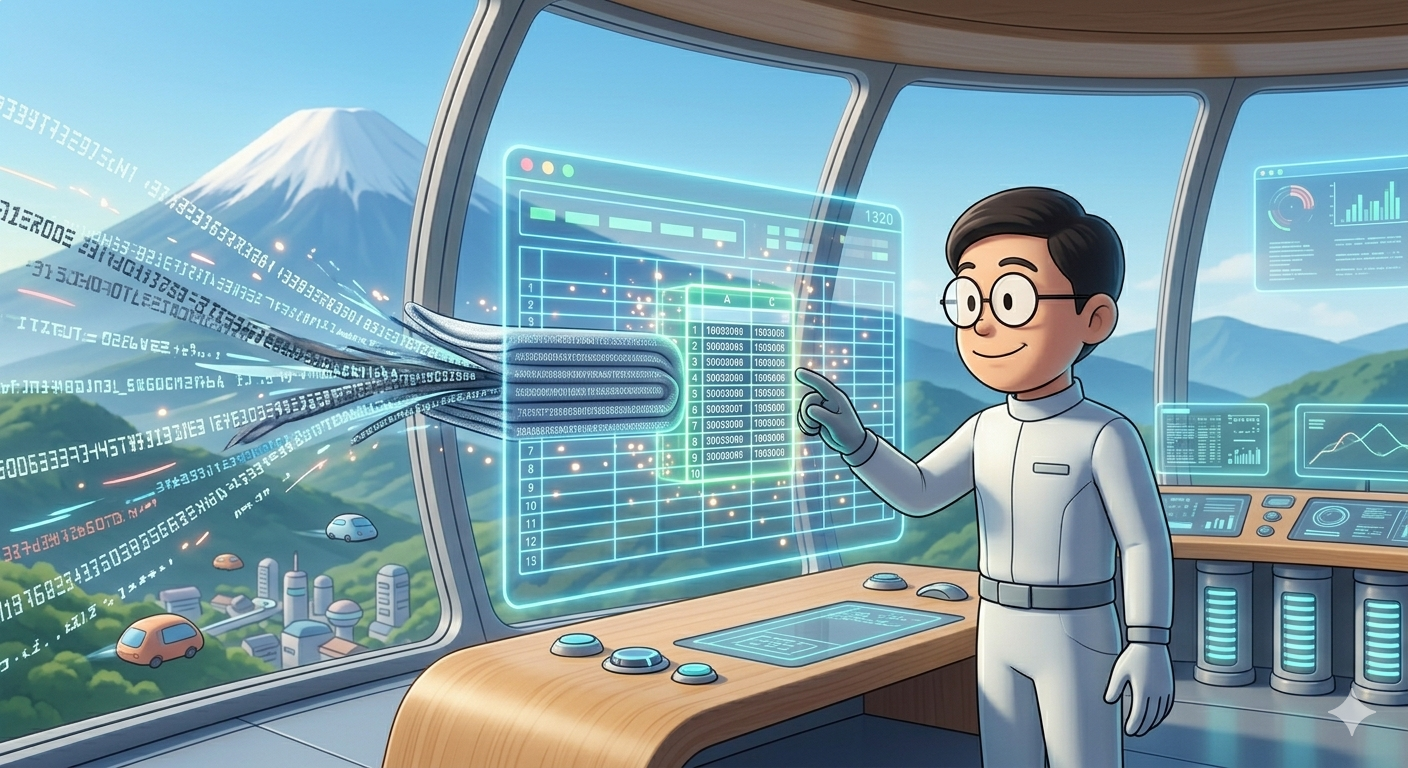 【No.117】Excel時短術｜はみ出し禁止！「セルに合わせて折り返し」で、迷子になった文字を救い出せ！🚀