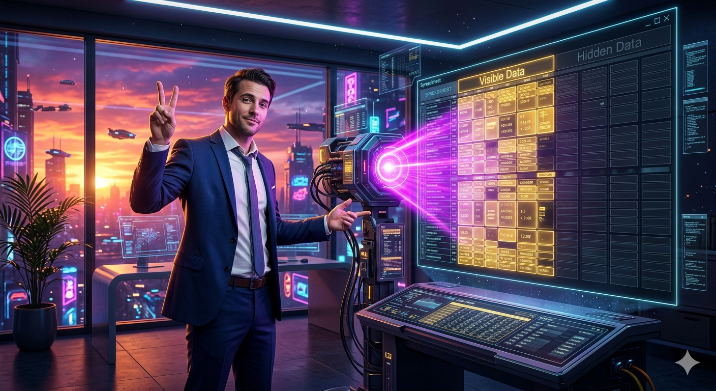 【No.131】Excel時短術｜隠したはずのデータが勝手に付いてくる！？「Alt + ;」で非表示セルを裏切り者から守り抜け！🚀✨