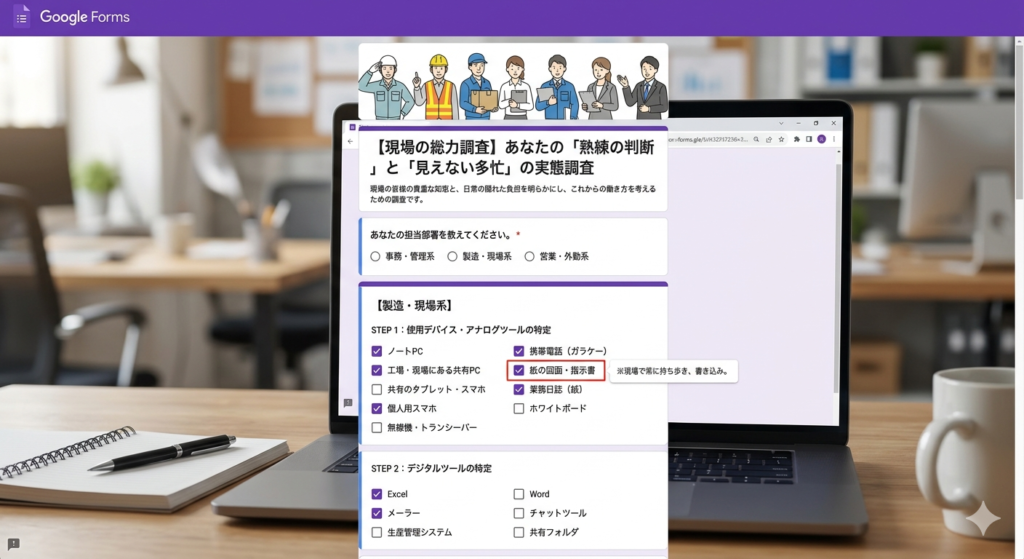DX総力調査フォーム